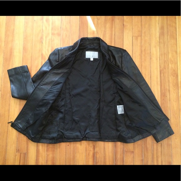 NWOT!Nine West 100% leather jacket - Picture 5 of 8